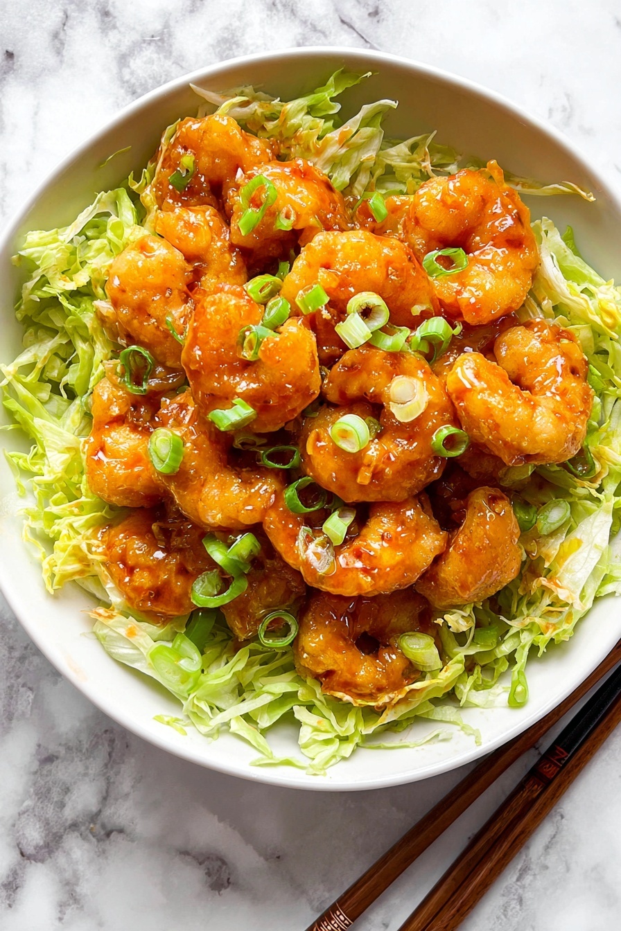 crispy bang bang shrimp - Serving Suggestion